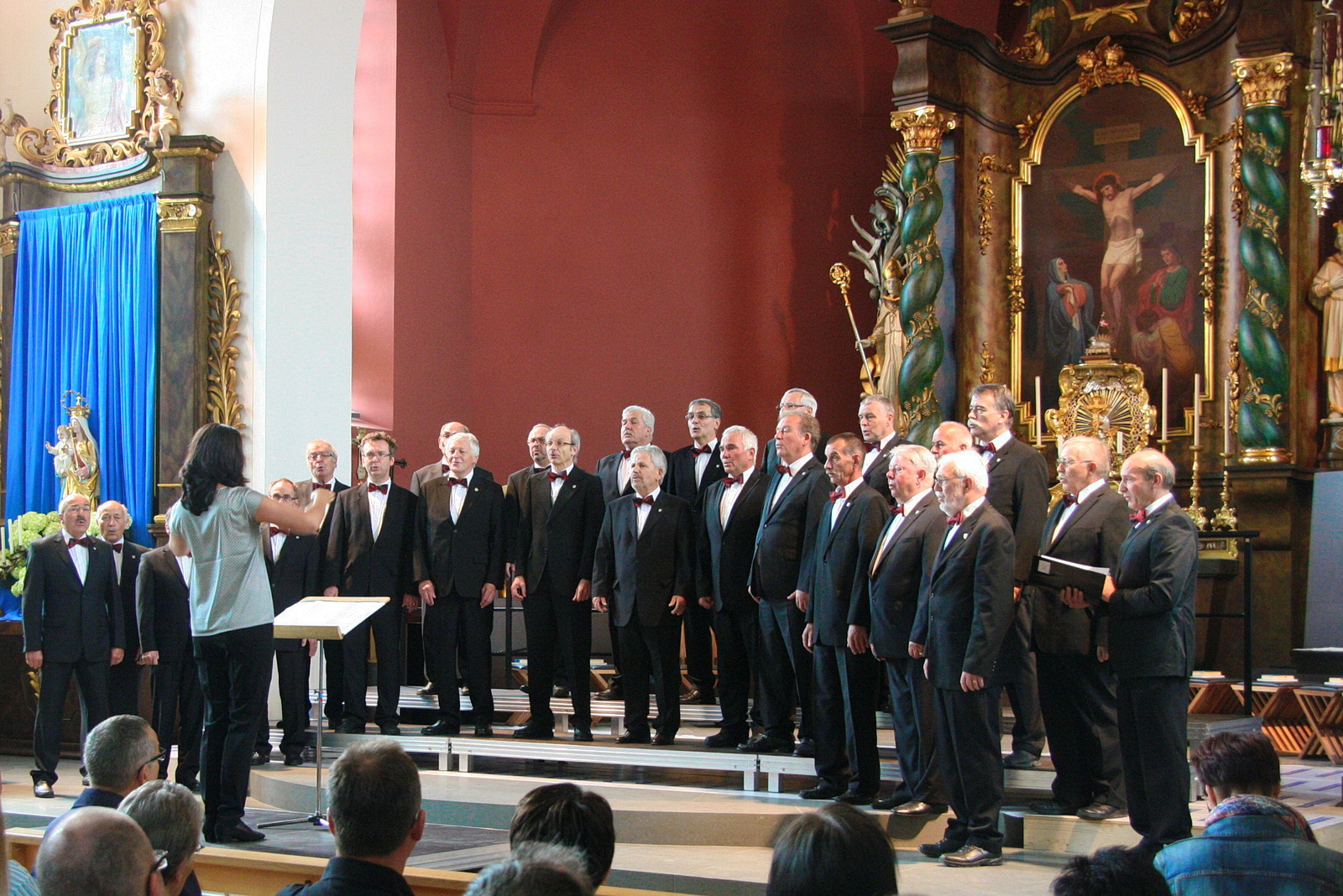 LaO beim Wertungssingen in Oberbüren