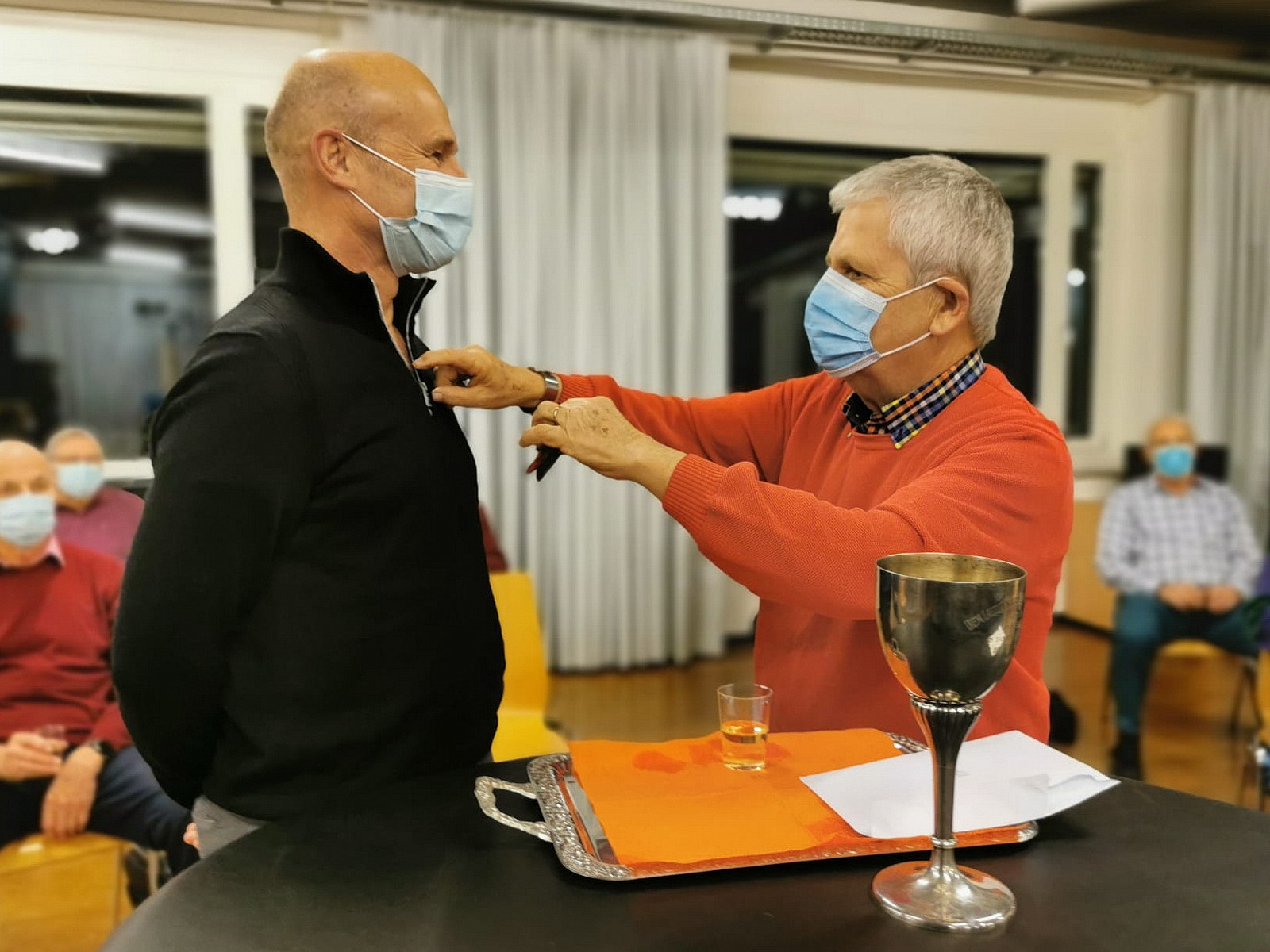 Andreas Balg bekommt LaO Fliege